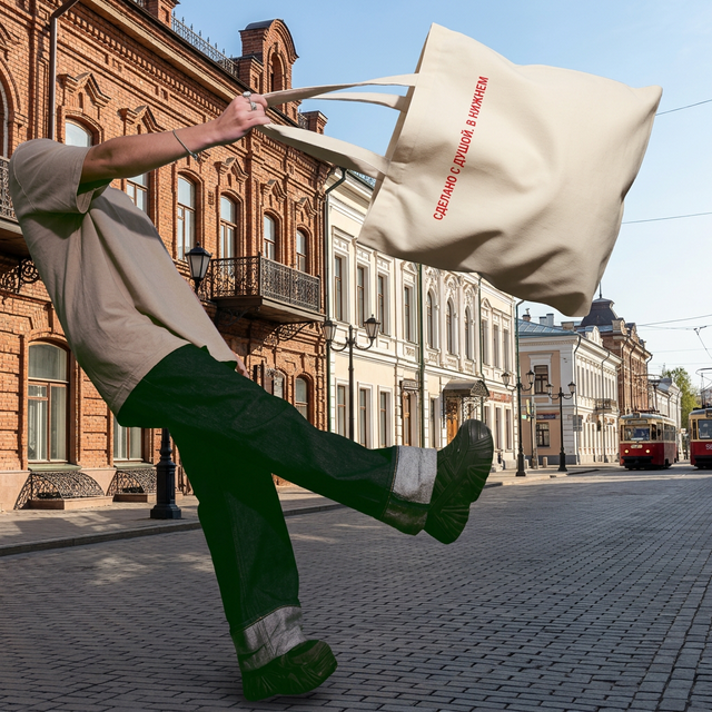 Шопер «Сделано с душой» на Рождественской